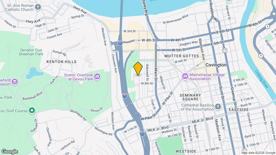 711 Philadelphia St Map and Location Details