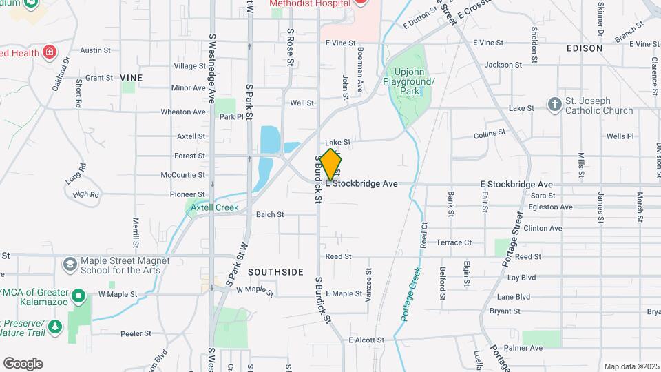 112 E Stockbridge Ave Map and Location Details