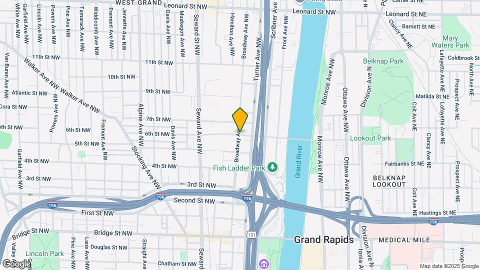 417 6th St NW Map and Location Details