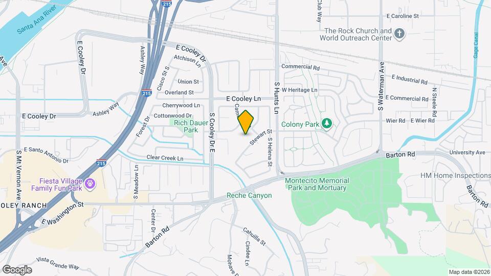 1054 Fox Ct Map and Location Details