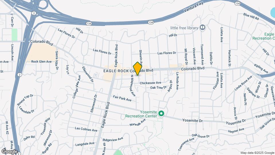 5075 Shearin Ave Map and Location Details