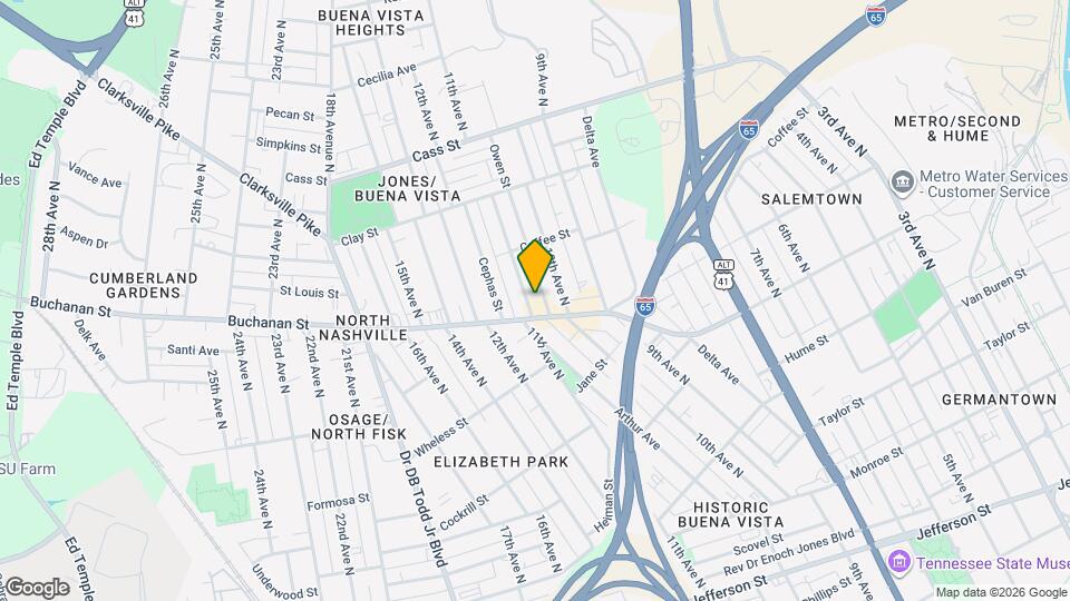 1808 11th Ave N Mapa y Detalles de la Ubicación