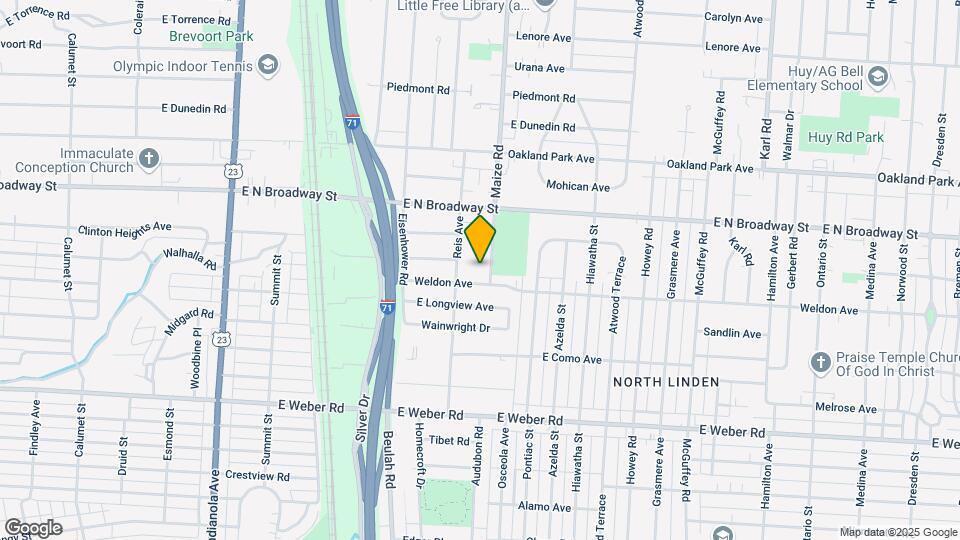 3113-3127 Maize Rd Mapa y Detalles de la Ubicación