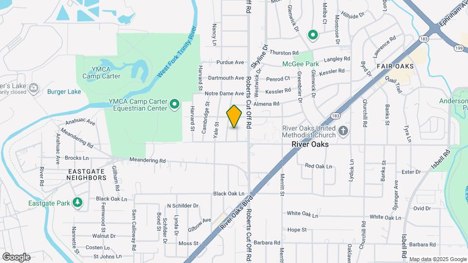 1111 St Edwards St Map and Location Details