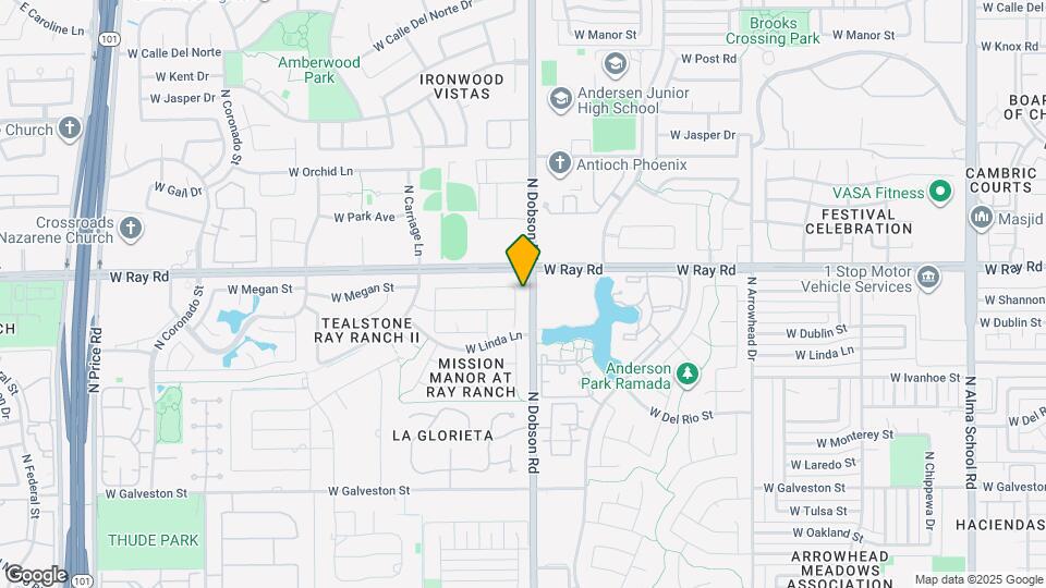 971 N Santa Anna Pl Map and Location Details