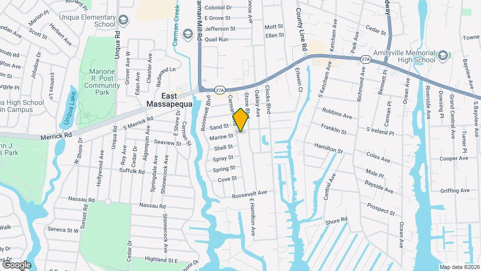 22 Carman Blvd Map and Location Details