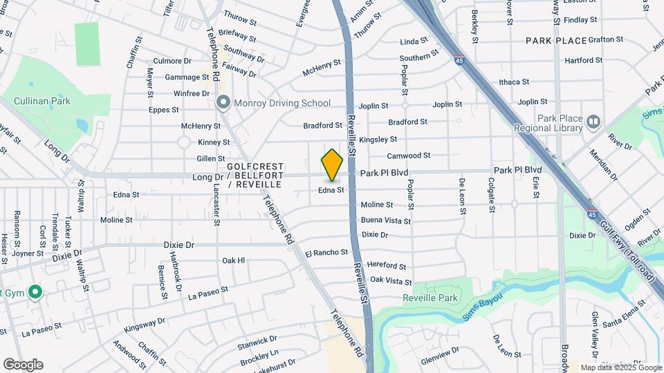 7525 Edna St Map and Location Details
