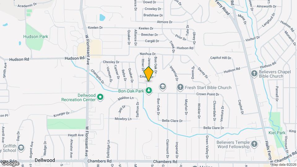 10220 Doane Dr Map and Location Details