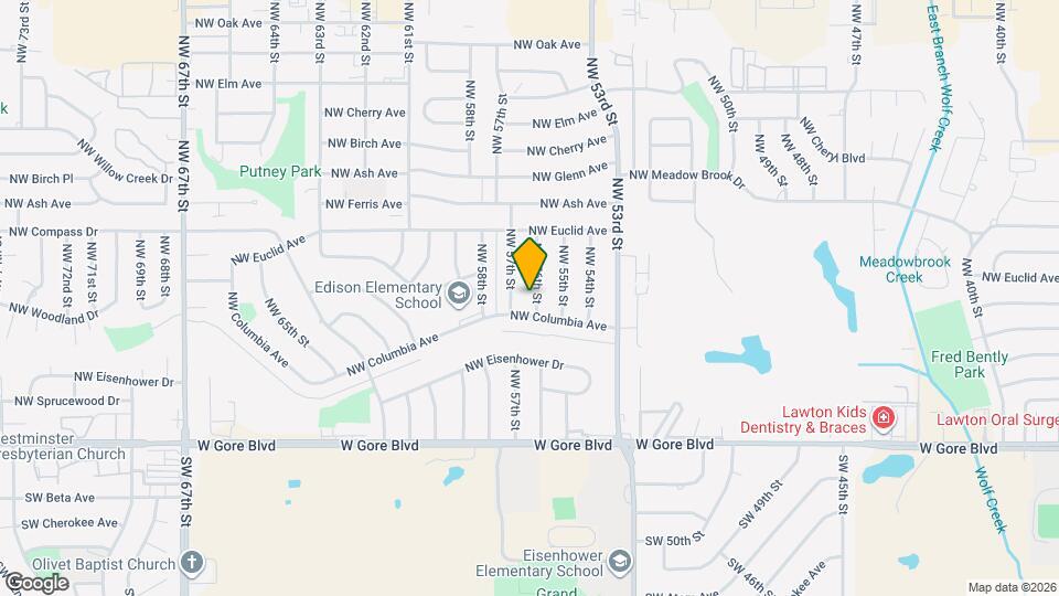 406 NW 56th St Map and Location Details