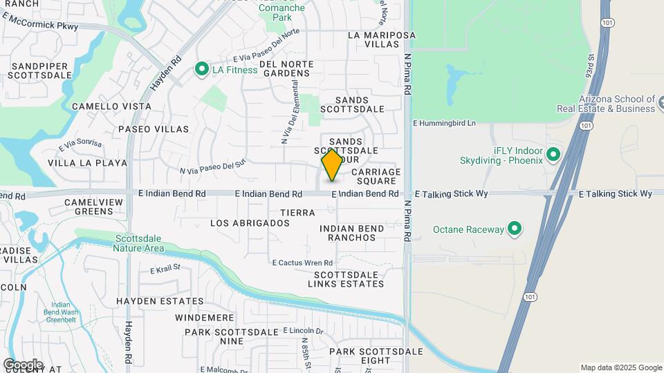 7007 N Vía De Manana Map and Location Details