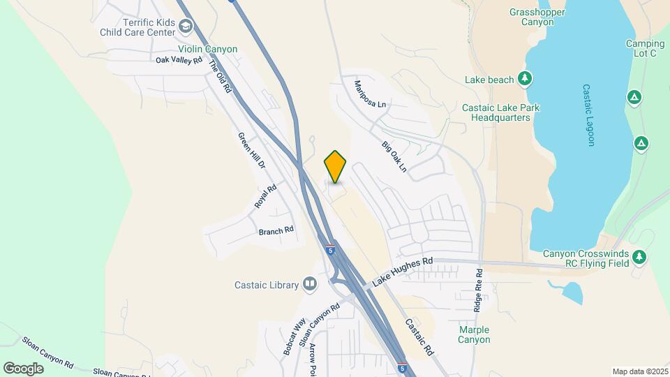 Castaic Lake Senior Apartments Mapa y Detalles de la Ubicación