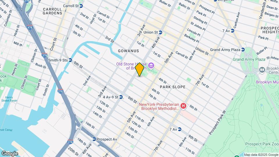 277 6th St Mapa y Detalles de la Ubicación