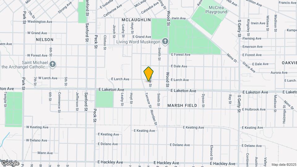 1767 Pine St Map and Location Details