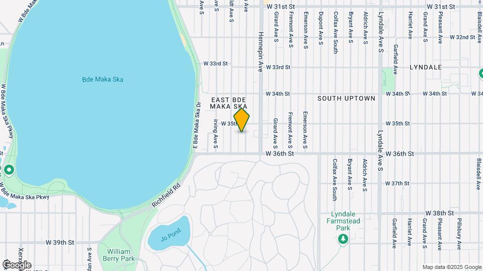 3520 S Holmes Ave, Unit 1 Map and Location Details
