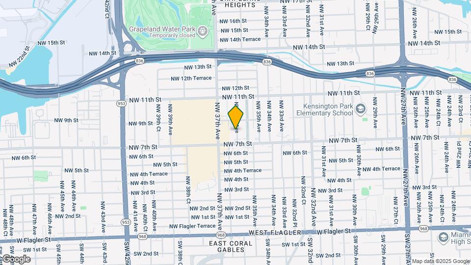 764 NW 36th Ave Map and Location Details