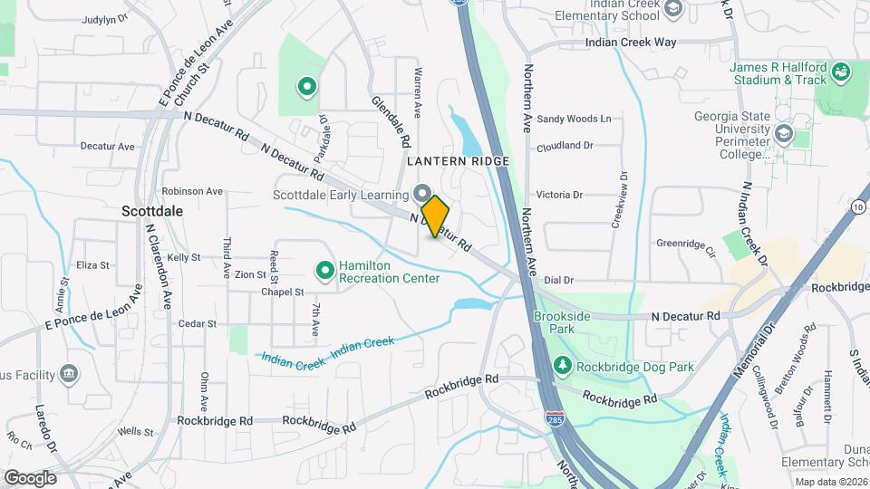 3496 Creekview Pl Map and Location Details