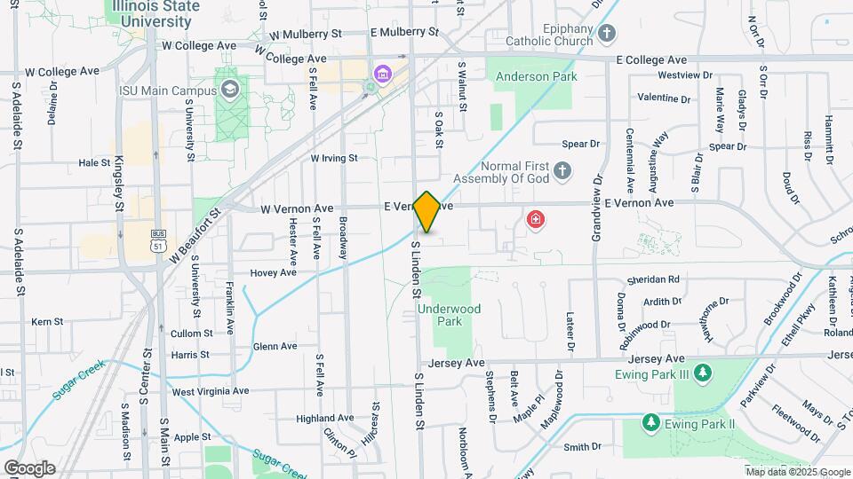 202-204 Lindell Dr Map and Location Details