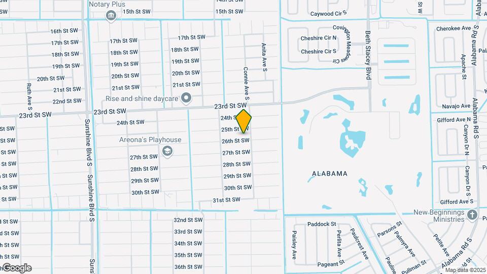 2604 26th St SW Map and Location Details