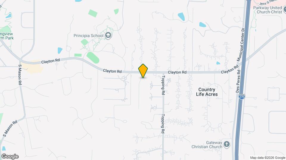 1108 Westmoor Pl Map and Location Details