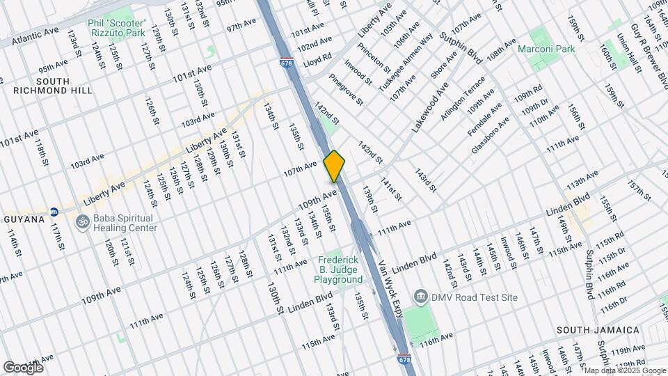 107-50 Van Wyck Expy Map and Location Details