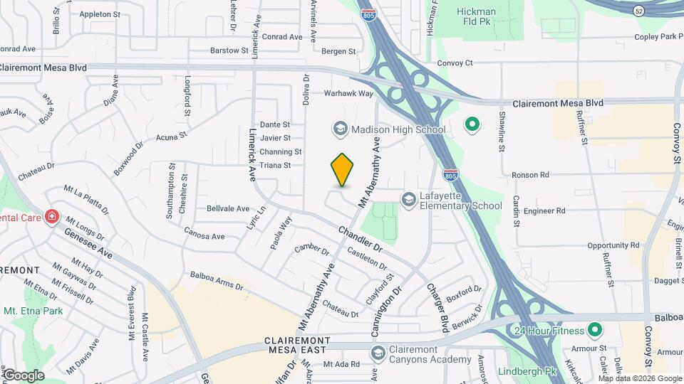 5644 Printwood Way Map and Location Details