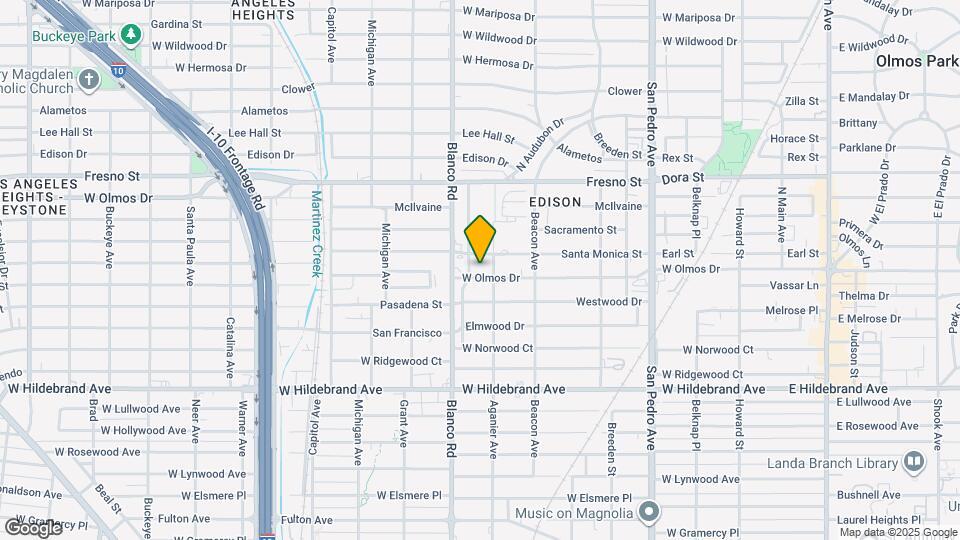 815 W Olmos Dr Map and Location Details