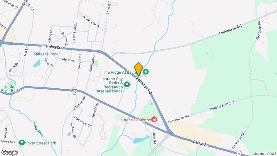 Laurens Villa Apartments Map and Location Details