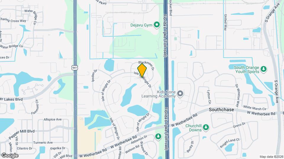 1713 Boxeney Dr Map and Location Details