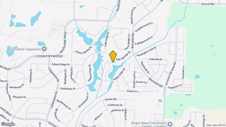 8925 Lake Springs Cove Map and Location Details