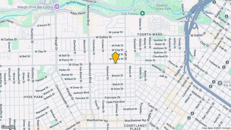 505 W Gray St Map and Location Details
