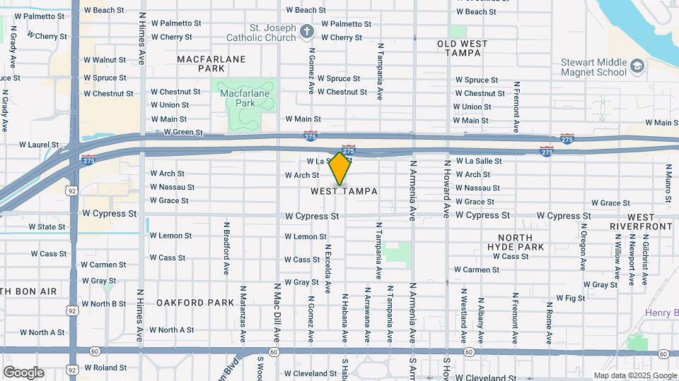 2804 W Nassau St Map and Location Details