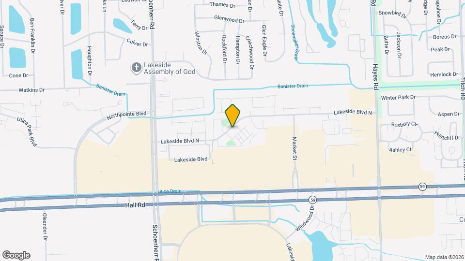 14154 Lakeside Blvd N Map and Location Details