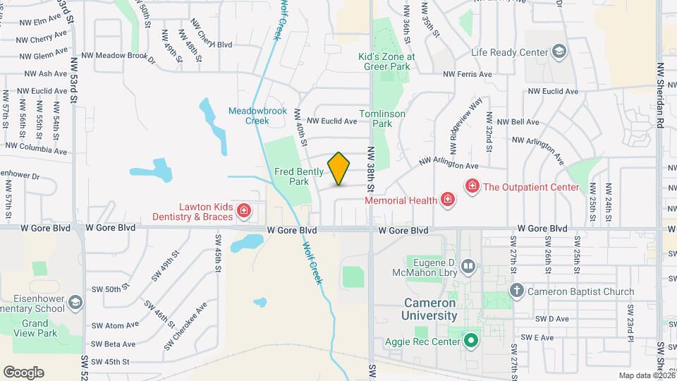 3818 NW Lake Ave Map and Location Details