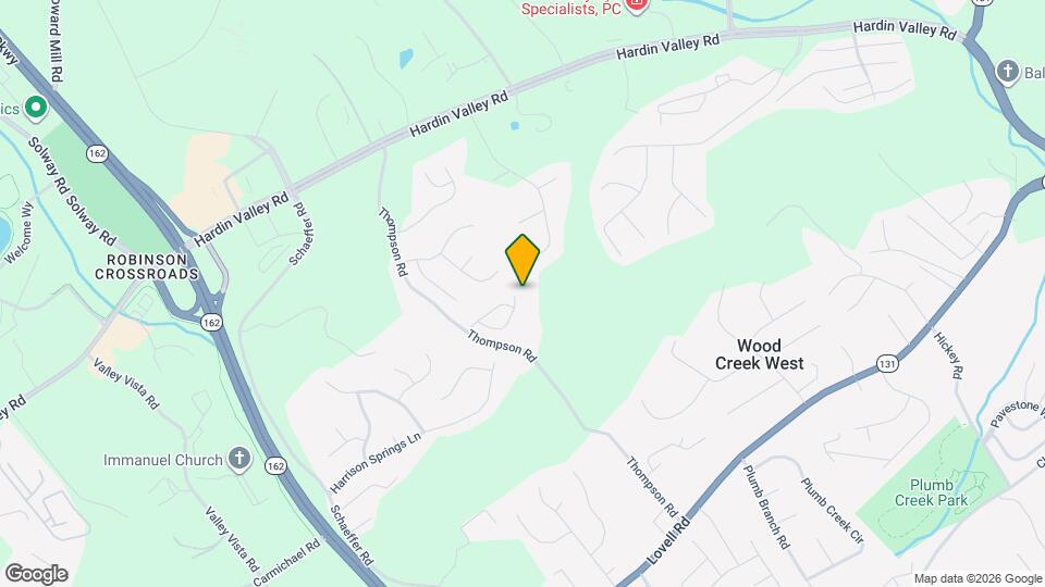 10304 Iverson Lane Mapa y Detalles de la Ubicación