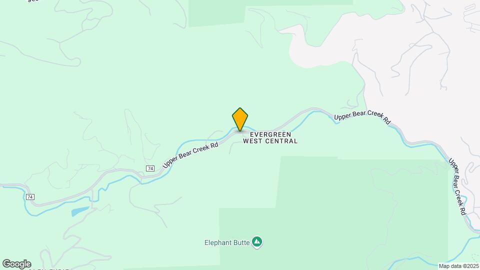 32114 Upper Bear Creek Rd Map and Location Details