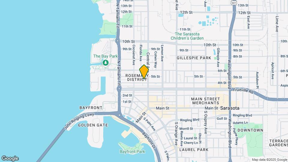 1343 4th St Map and Location Details