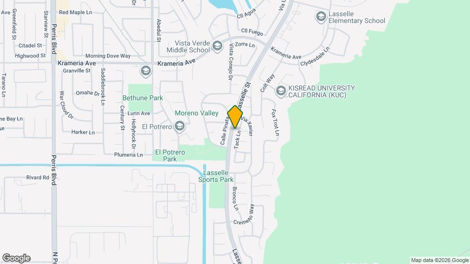 16893 Tack Ln Map and Location Details