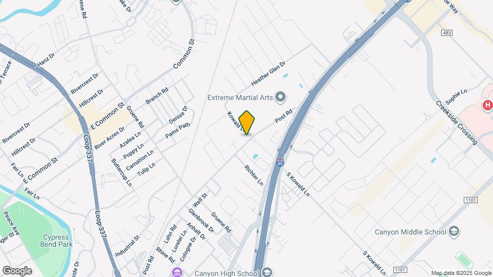 305 N Kowald Ln Map and Location Details