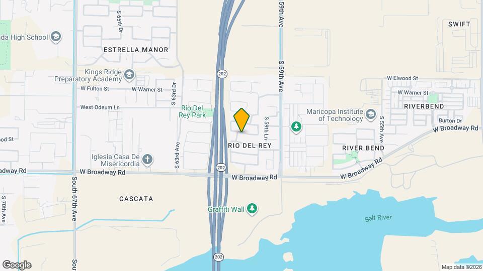 6045 W Southgate Ave Mapa y Detalles de la Ubicación
