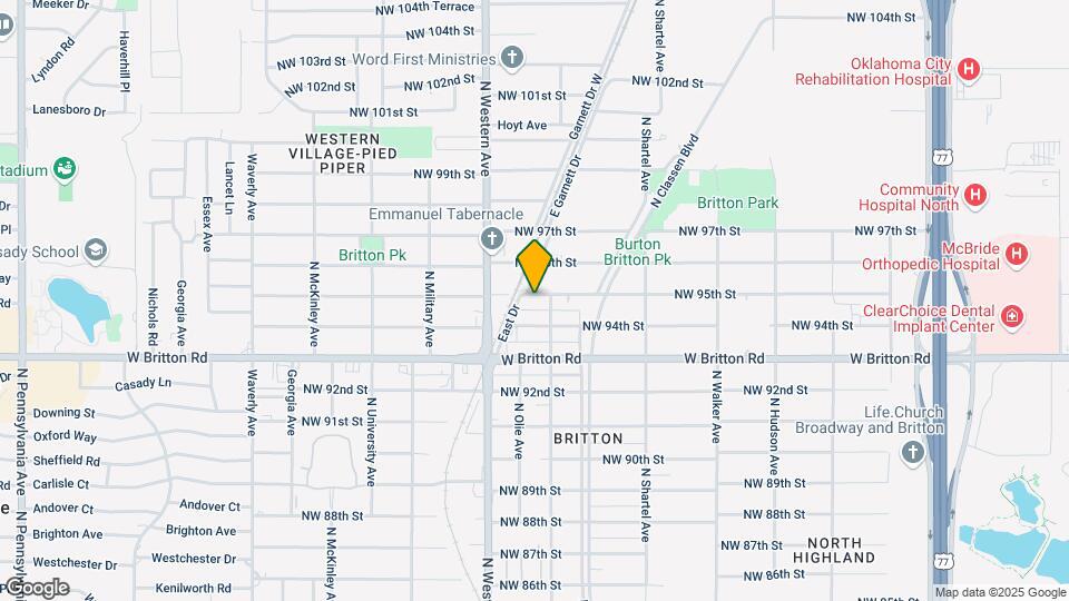 908 NW 95th St Map and Location Details