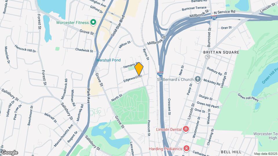 23 Sigourney St Worcester MA Apartments and Nearby Worcester Apartments