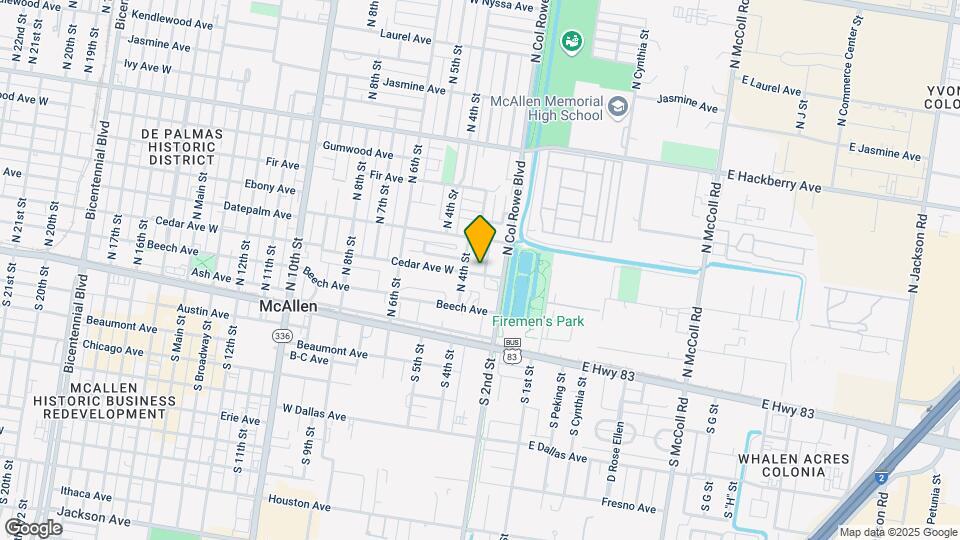 301 N 3rd St Map and Location Details