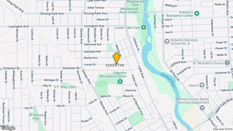 27 Locust St-Unit -Lower Map and Location Details