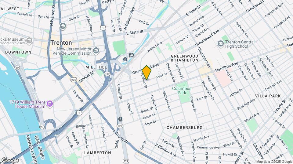 52 Hudson St Map and Location Details