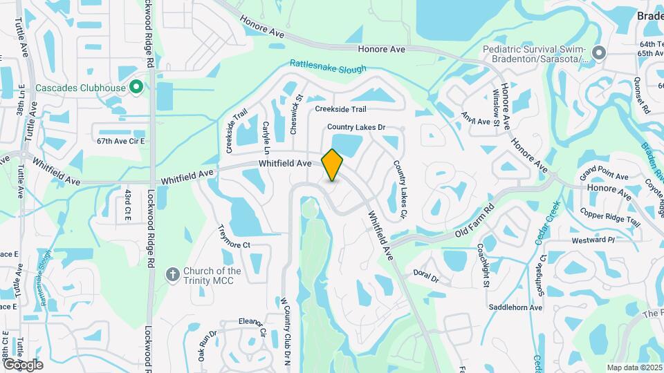 6986 W Country Club Dr N Map and Location Details