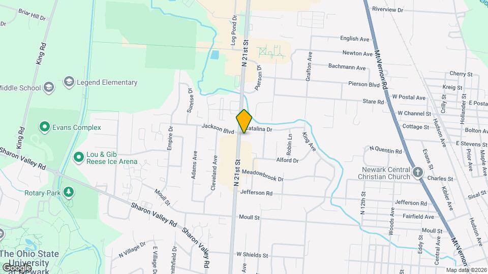 1000 N 21st St Mapa y Detalles de la Ubicación