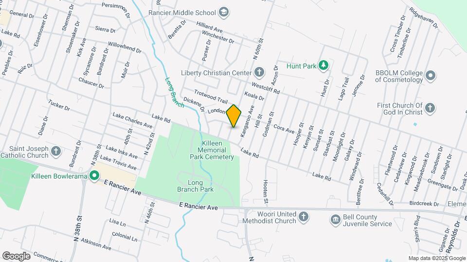 1710 N 60th St Map and Location Details