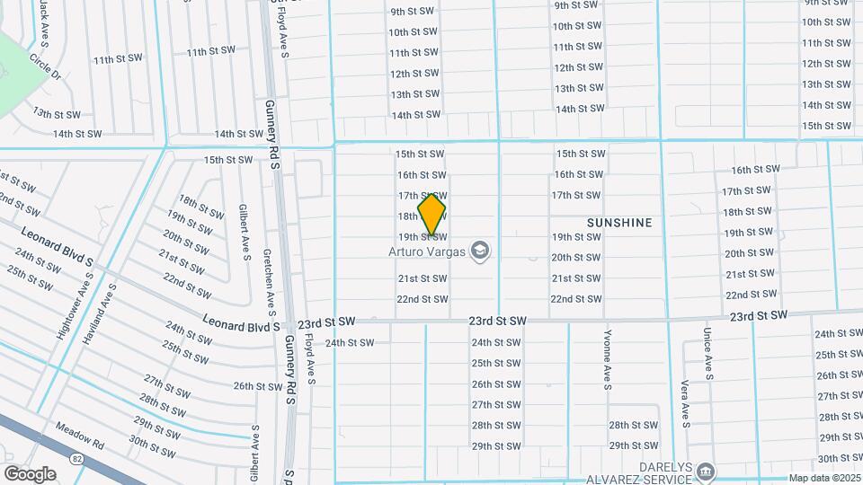 4107 19th St SW Map and Location Details