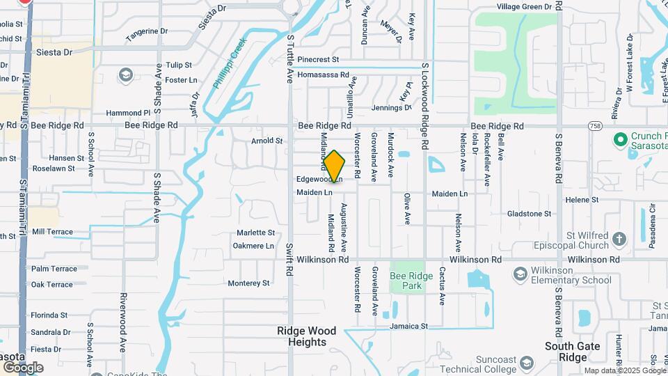 2937 Maiden Ln Map and Location Details