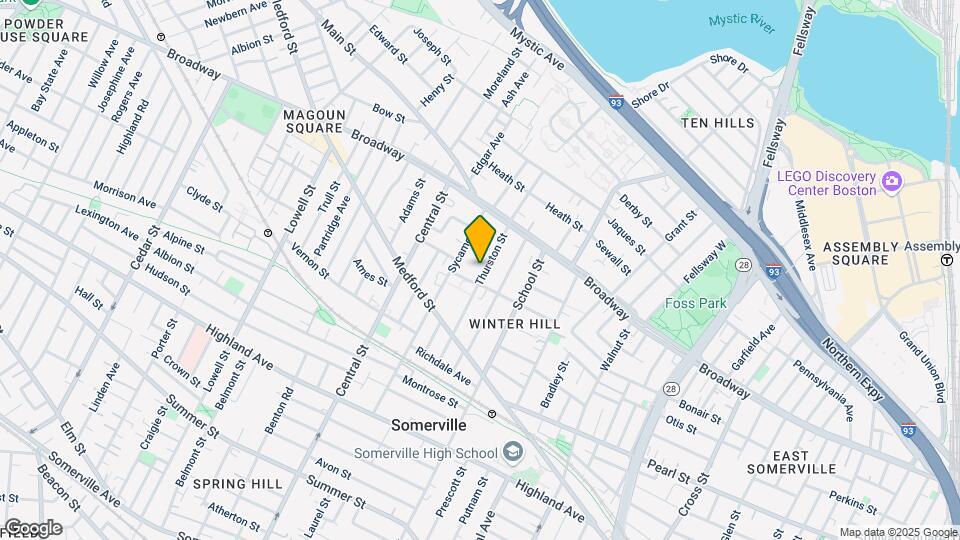 72 Thurston St Map and Location Details